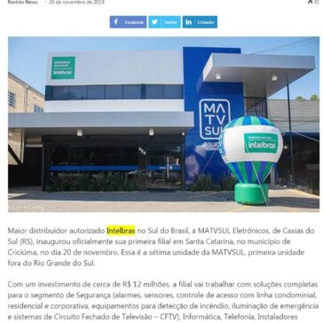 MATVSUL Eletrônicos inaugura filial em Criciúma – Revista News