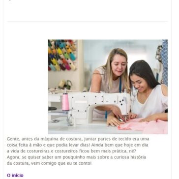 HISTÓRIA DA ORIGEM E EVOLUÇÃO DA COSTURA! – Comunicando para refletir