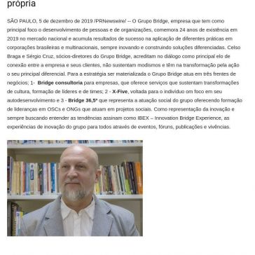 Grupo Bridge está com site novo no ar, prepara mudança de sede e caminha rumo ao Sistema B! – Diário Carioca