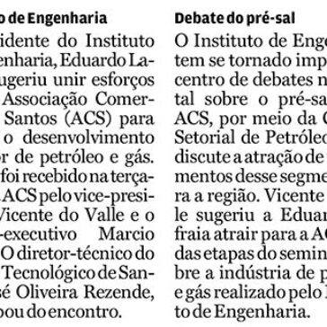 Instituto de Engenharia – A Tribuna