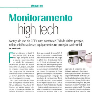 Monitoramento high tech – Revista Security