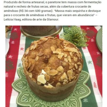 Glamour provou 32 panetones e chocotones – e vamos te contar aqui! – Glamour