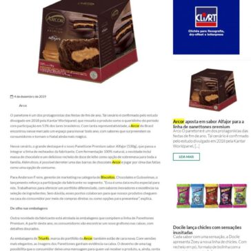 Arcor aposta em sabor Alfajor para a linha de panettones premium – Clube da Embalagem
