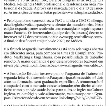 Curtas – Folha Dirigida