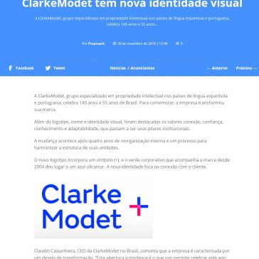ClarkeModet tem nova identidade visual – Propmark