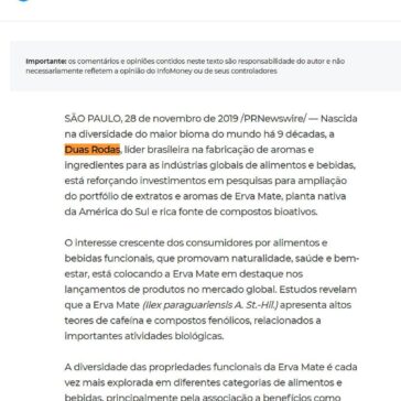 Jóia verde da América Latina: Erva Mate oferece múltiplos benefícios para a saúde – InfoMoney