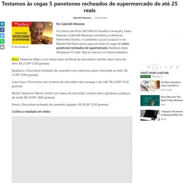 Testamos às cegas 5 panetones recheados de supermercado de até 25 reais – MSN Brasil
