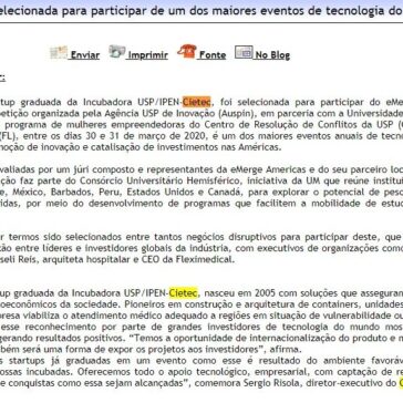 Fleximedical é selecionada para participar de um dos maiores eventos de tecnologia do mundo – Difundir