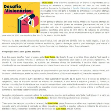 Competição reúne startups para criar soluções inovadoras para o mercado de alimentos – Guialat