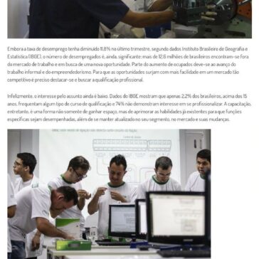 A importância da capacitação profissional em tempos de crise econômica – Mirian Gasparin