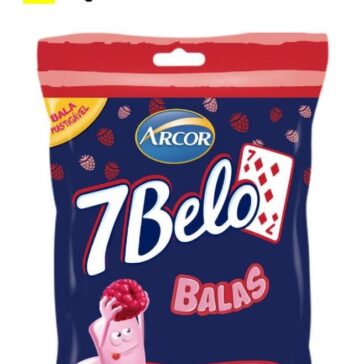 Arcor apresenta nova embalagem da 7 Belo Drageada – Design de Embalagens Juny Kp