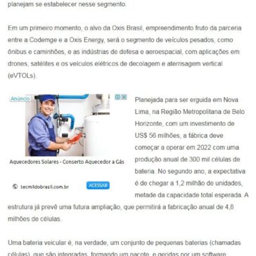Iniciativas podem inserir Brasil no crescente mercado de baterias de lítio – ECycle