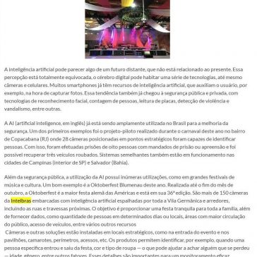 A utilização da inteligência artificial em grandes festivais no Brasil – Negócios Disruptivos