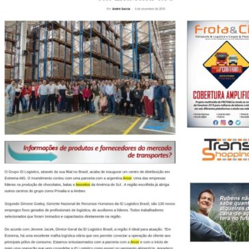 ID Logistics inaugura centro de distribuição em Extrema-MG – Frota & Cia