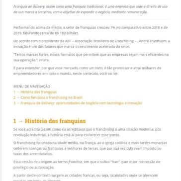 O que é e como funciona uma franquia de delivery – Delivery Much Blog