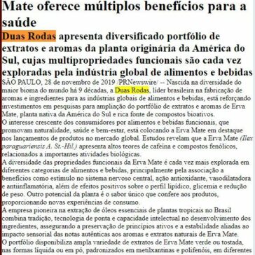 Jóia verde da América Latina: Erva Mate oferece múltiplos benefícios para a saúde – APIMEC