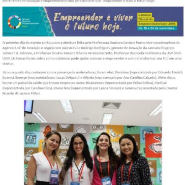 Semana Global do Empreendedorismo 2019 – Agência USP de Inovação