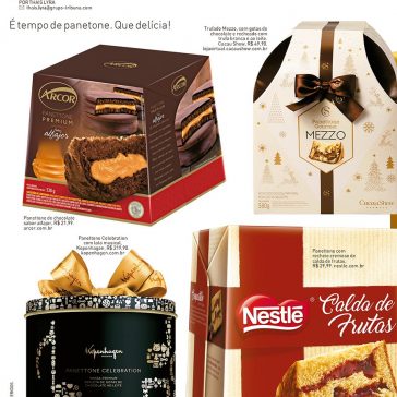 É tempo de panetone. Que delícia! – AT Revista (A Tribuna)