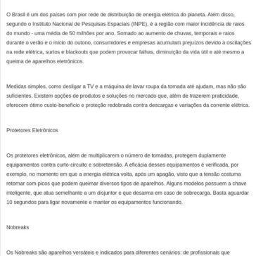 Aumento de incidência de raios durante o final do verão demanda cuidado redobrado com equipamentos eletrônicos – Porto Gente
