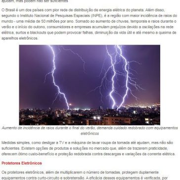 Aumento na incidência de raios coloca equipamentos eletrônicos em risco – Mundo Digital