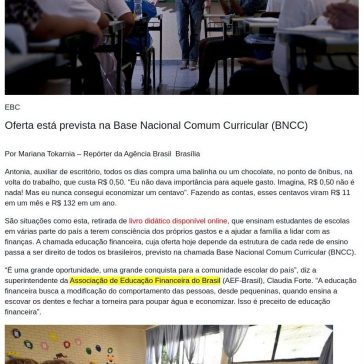 Educação financeira chega ao ensino infantil e fundamental em 2020 – O Melhor da Notícia