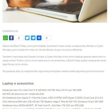 As melhores ofertas que encontramos na Cyber Monday – Só Fatos