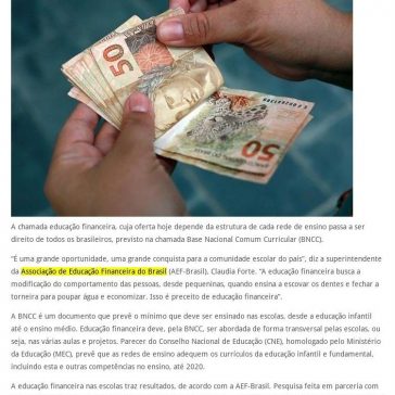 Ensinos infantil e fundamental terão educação financeira em 2020 – News BA