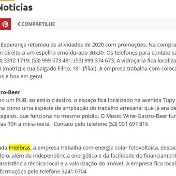 Bolsa de Notícias – Minuano