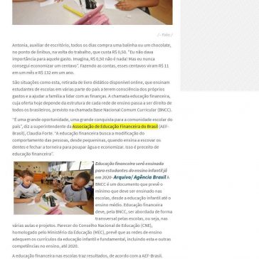 Educação financeira chega ao ensino infantil e fundamental em 2020 – Folha PA