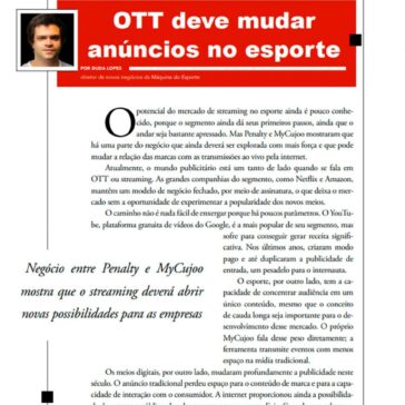 OTT deve mudar anúncios no esporte – Máquina do Esporte