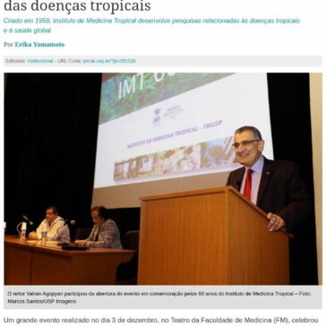 IMT completa 60 anos dedicados ao estudo das doenças tropicais – Jornal da USP