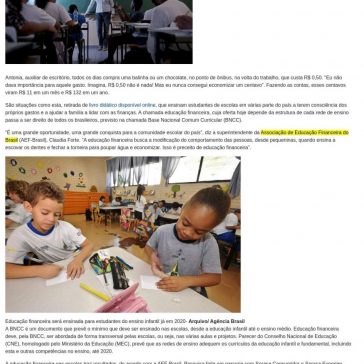 Educação financeira chega ao ensino infantil e fundamental em 2020 – Roraima Hoje