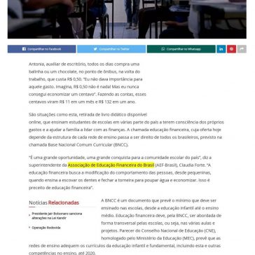 Educação financeira chega ao ensino infantil e fundamental em 2020 – Diário do Poder