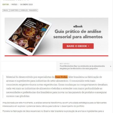 E-book traz orientações práticas sobre análise sensorial na produção de alimentos – Food News Latam