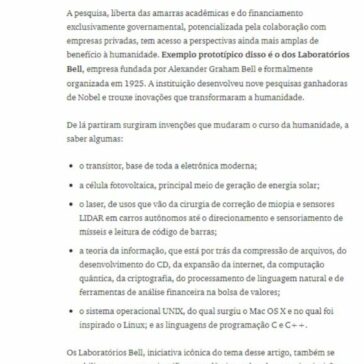 #indigo.thoughts: “Empreendedorismo e Ciência” – Medium