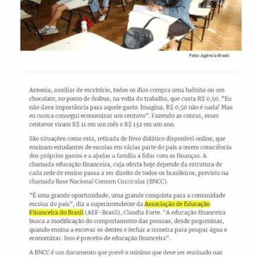 Educação financeira chega ao ensino infantil e fundamental em 2020 – Destak