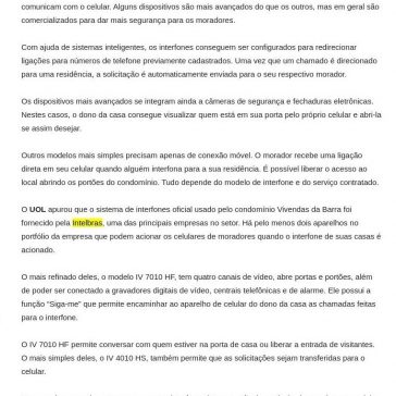 Caso Bolsonaro: dá para um interfone transferir chamada para celular? – Fato News