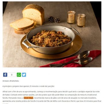 Farofa de pão milho: acompanhamento com sabor de Natal que é fácil de fazer – Contém Informação
