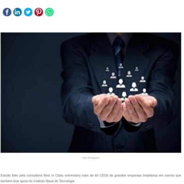 Best In Class apresenta pesquisa sobre o comportamento dos CEOs no Instituto de Engenharia – SEGS