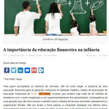A importância da educação financeira na infância – Diário do Turismo