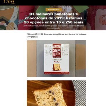 Os melhores panetones e chocotones de 2019: listamos 28 opções entre 16 e 258 reais – Casa Vogue