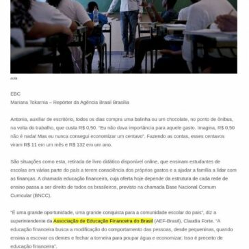 Educação financeira chega ao ensino infantil e fundamental em 2020 – Conexão Capixaba