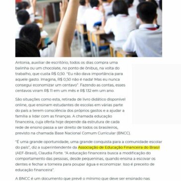Educação financeira chega ao ensino infantil e fundamental em 2020 – Folha Vitória