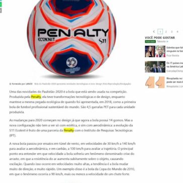 Ecológica e com nova tecnologia, bola do Paulistão é mais veloz e precisa – MSN Brasil
