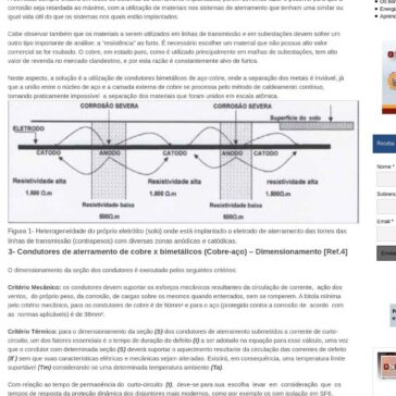 Análise da qualidade dos materiais utilizados em sistemas de aterramento de linhas de transmissão, com úteis aplicações dos condutores bimetálicos – Parte 2 – O Setor Elétrico