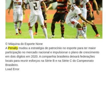 Penalty muda plano por maior nacionalização – Central de Notícias