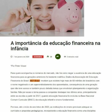 A importância da educação financeira na infância – Folha da Terra
