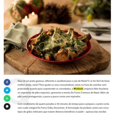 Wickbold apresenta receita para a ceia de Natal – 3 Talheres