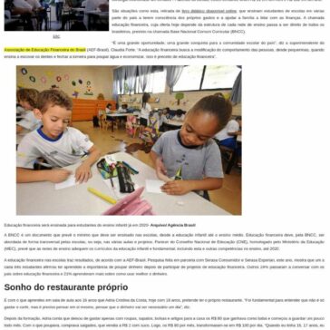 Educaçãoo financeira chega ao ensino infantil e fundamental em 2020 – MT HOJE
