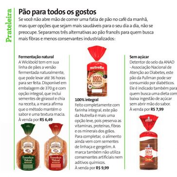 Pão para todos os gostos – Viva Saúde